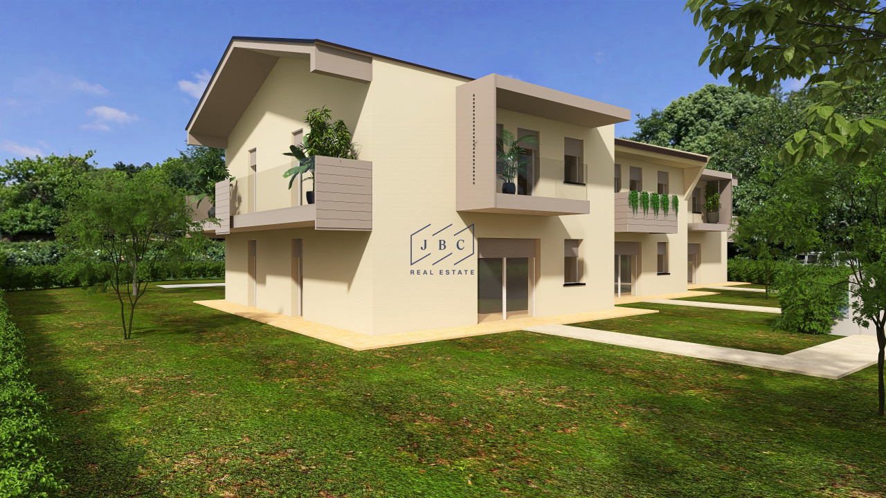 Villette a Schiera di Nuova Costruzione a Oderzo — Foto 1